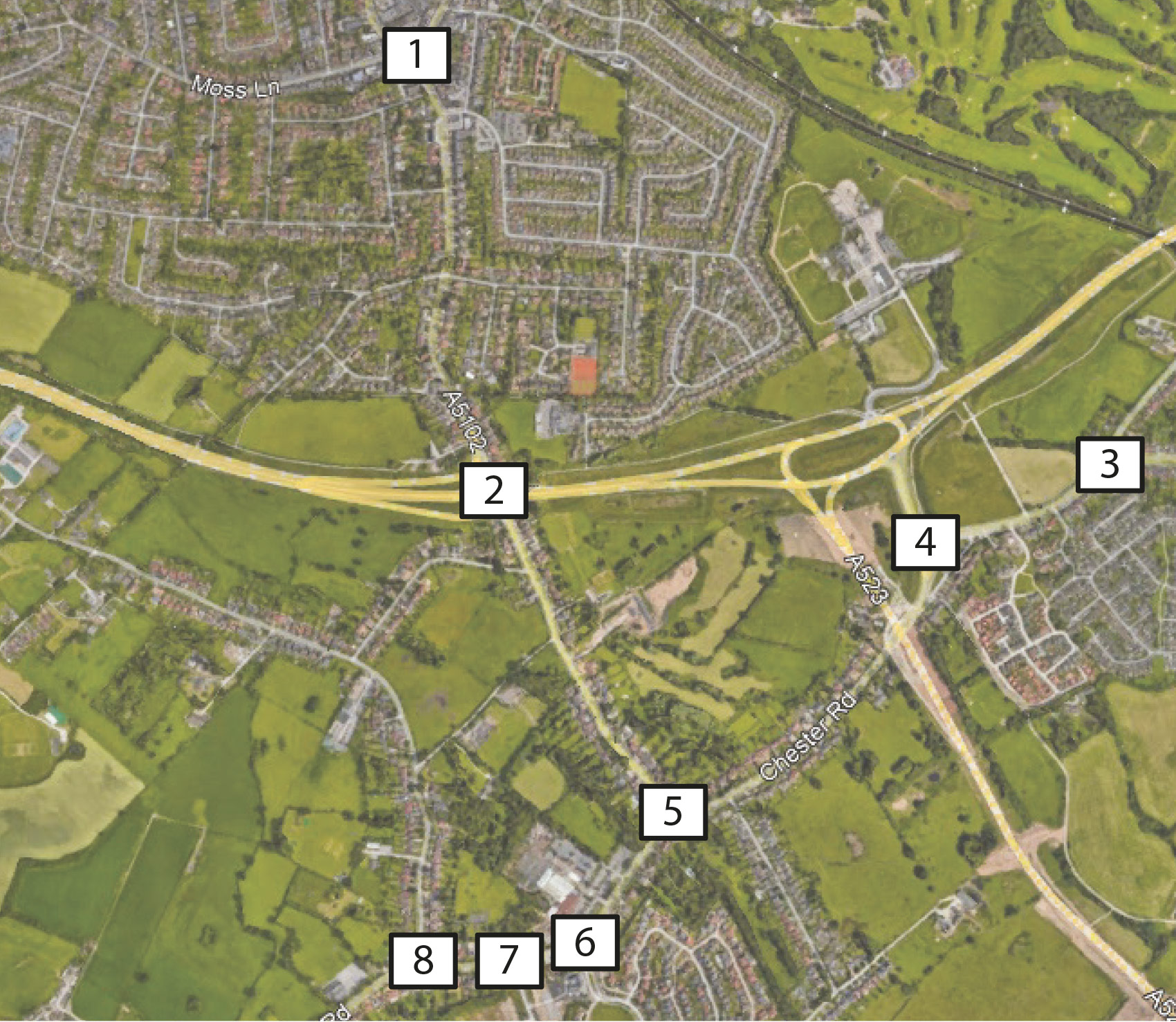 Traffic Survey Locations